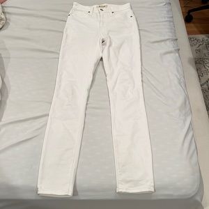 white madewell jeans